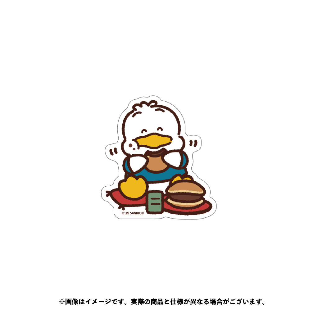 あひるのペックル ダイカットステッカー(5)