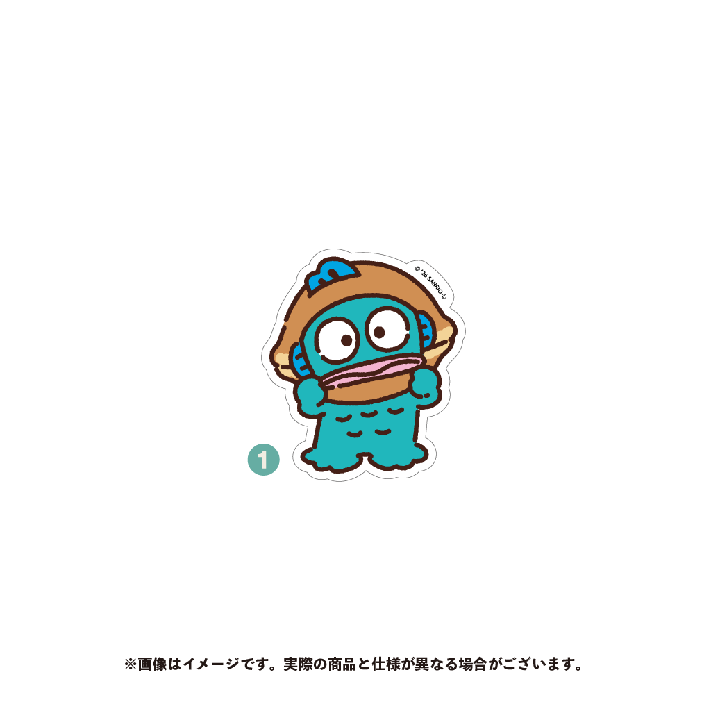 ハンギョドン ダイカットステッカー(1)【5月下旬以降順次発送】