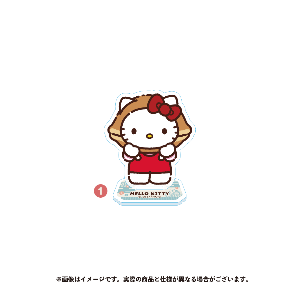 ハローキティ アクリルスタンド(1)【11月下旬以降順次発送】