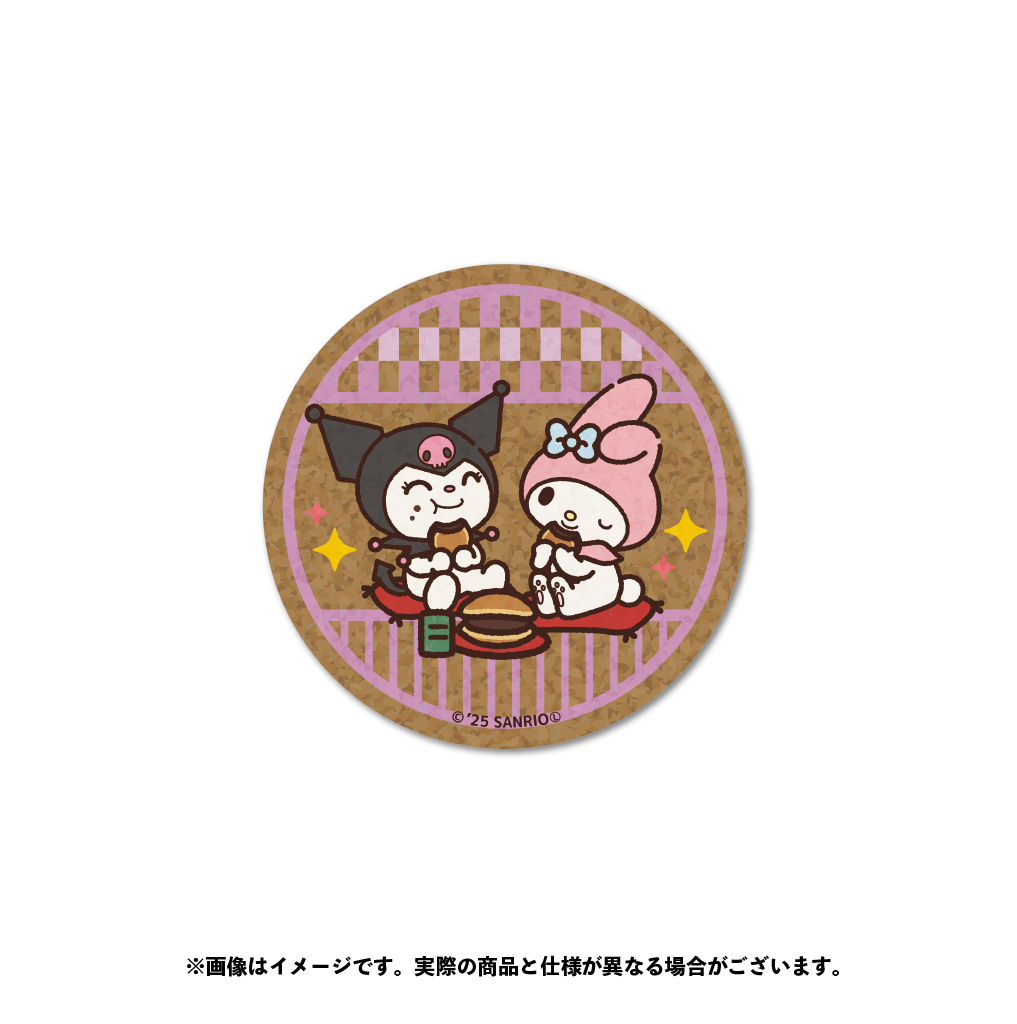 マイメロディ&クロミ コルクコースター（2）