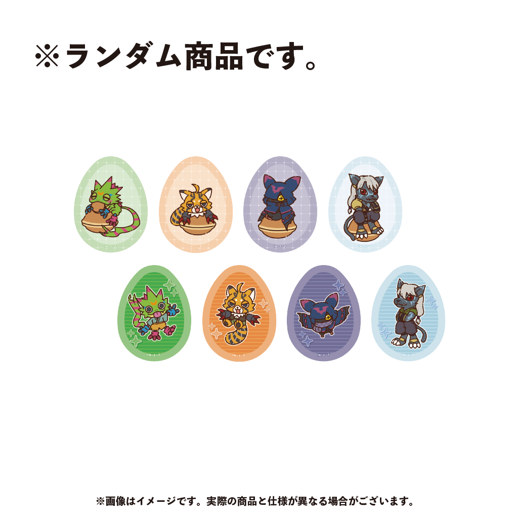 デジモンビートブレイク TRたまご型缶バッジ(全8種)【10月下旬以降順次発送】