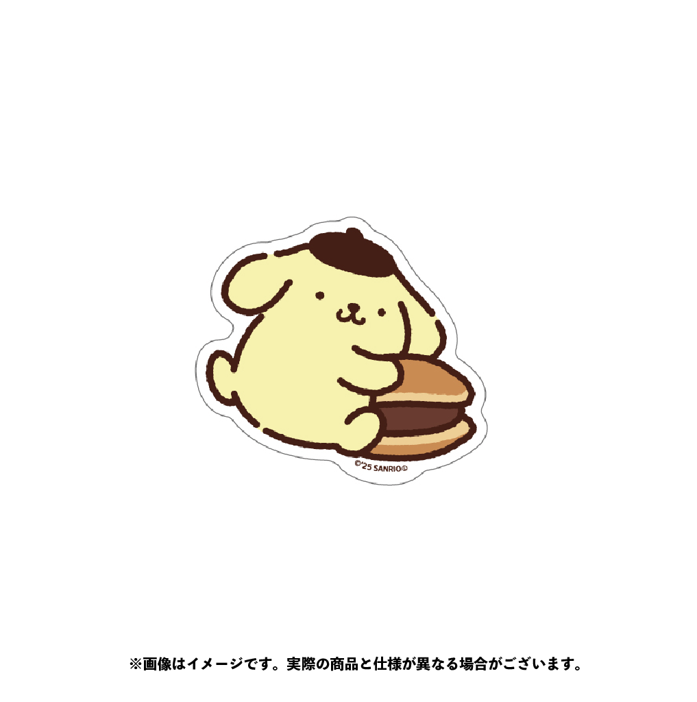 ポムポムプリン ダイカットステッカー（3）