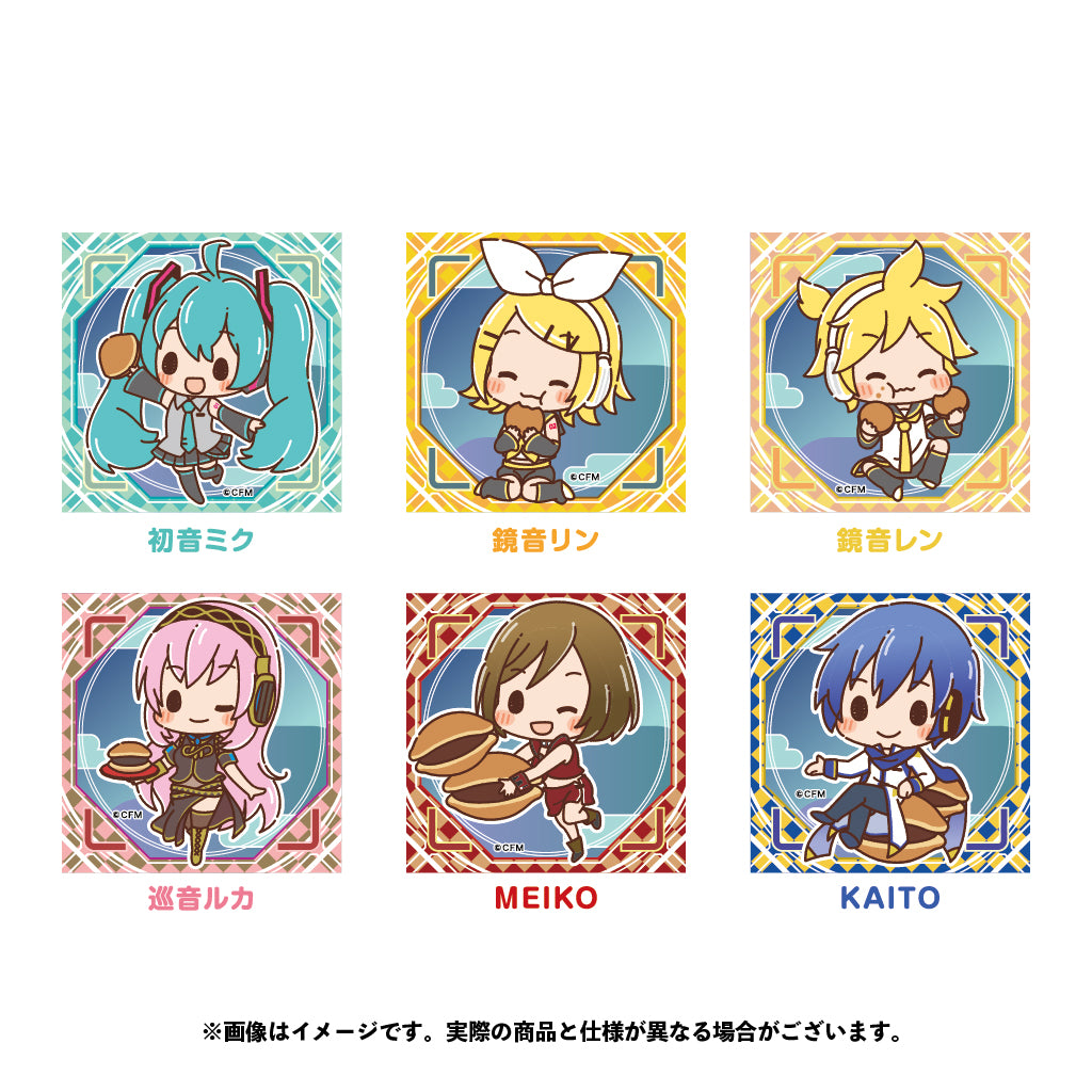 初音ミク ランダムステッカー全6種セット※必ず1枚ホロ(ランダム)入り