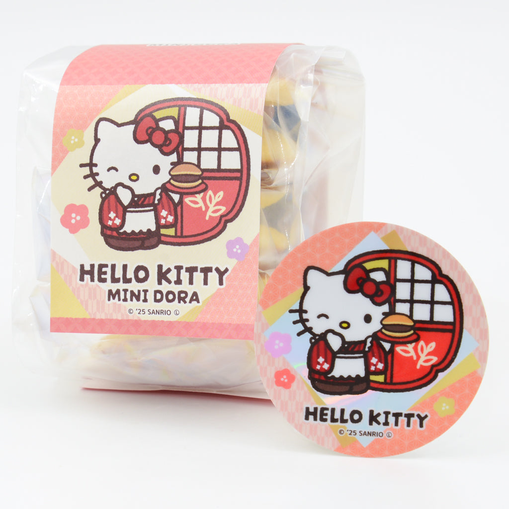 ハローキティ みにどら3個入(いちごあん)