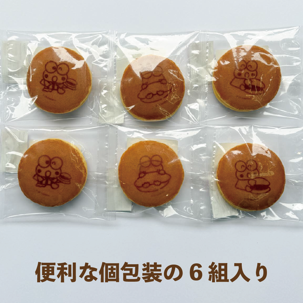 けろけろけろっぴ どら焼きの皮6組12枚入りセット