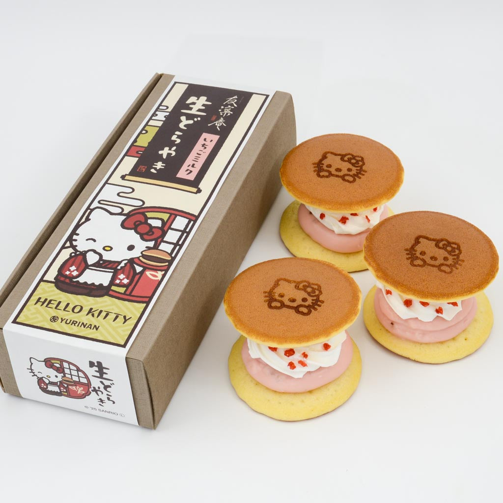 ハローキティ 生どらやき(いちごミルク)【2026年1月中下旬以降順次発送】