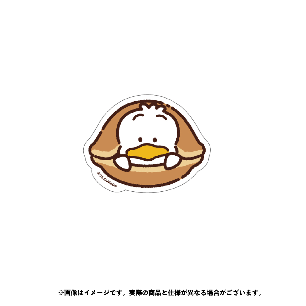 あひるのペックル ダイカットステッカー（１）