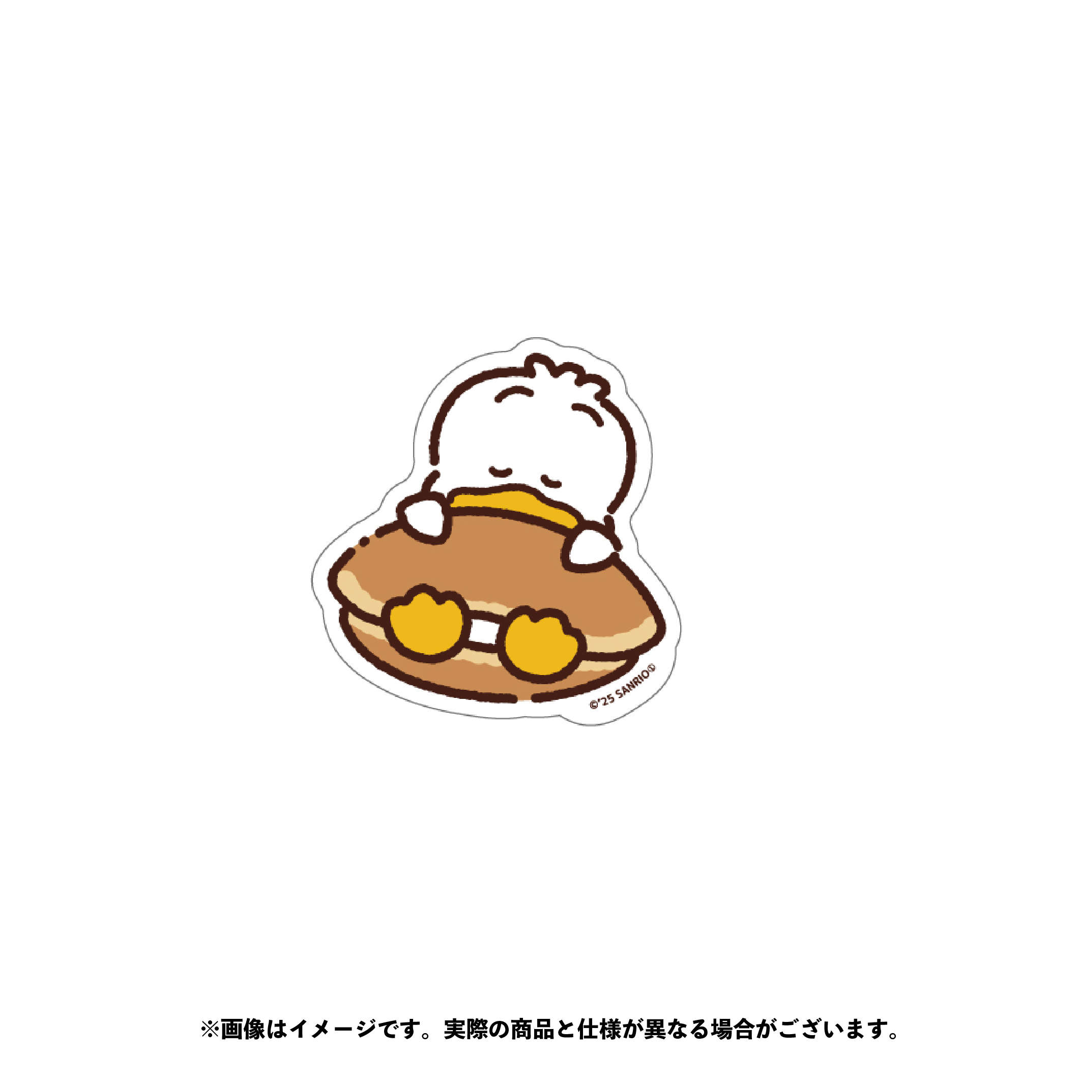あひるのペックル ダイカットステッカー（２）【9月下旬以降順次発送】