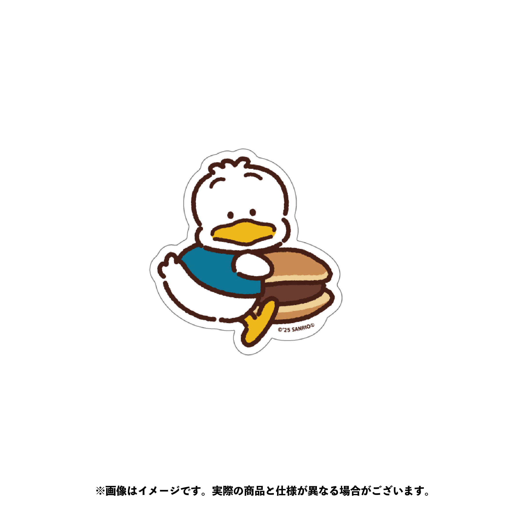 あひるのペックル ダイカットステッカー（３）【9月下旬以降順次発送】