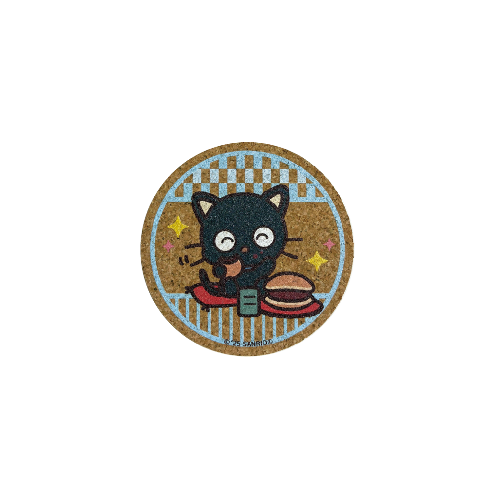 チョコキャット コルクコースター（２）【7月中旬以降順次発送】