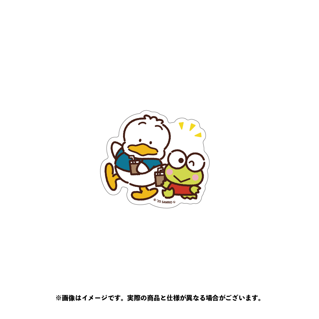 はぴだんぶい ダイカットステッカー（３）【11月下旬以降順次発送】