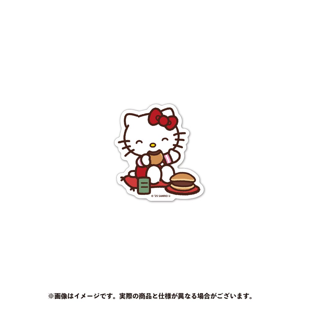 ハローキティ ダイカットステッカー（５）【12月中旬以降順次発送】