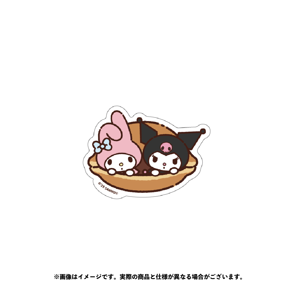 マイメロディ&クロミ ダイカットステッカー（１）