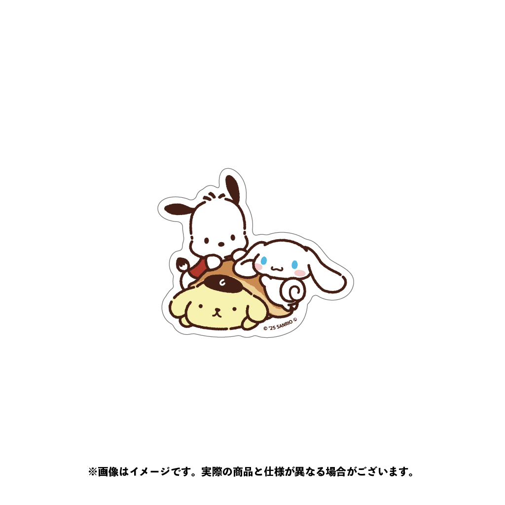 サンリオキャラクターズ ダイカットステッカー（３）【12月上旬以降順次発送】
