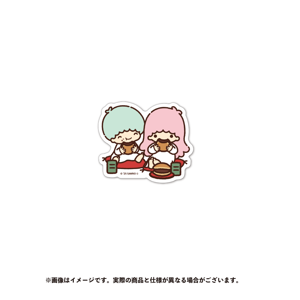 リトルツインスターズ ダイカットステッカー（５）【2026年2月上旬以降順次発送】