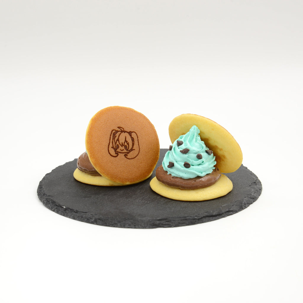 初音ミク 生どらやき（チョコミント）